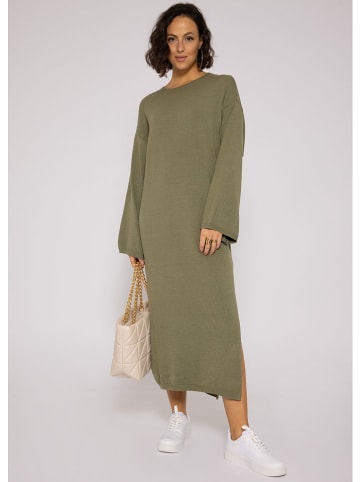 SASSYCLASSY Strickkleid in Khaki