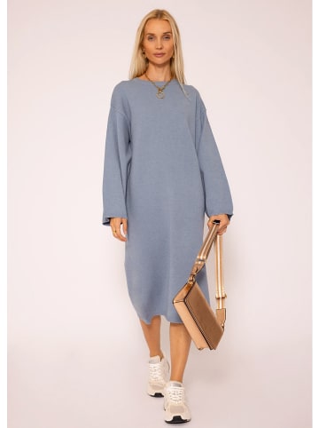 SASSYCLASSY Strickkleid in Blau