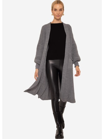 SASSYCLASSY Cardigan in Grau