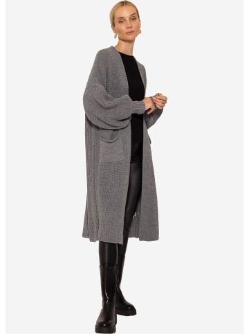 SASSYCLASSY Cardigan in Grau