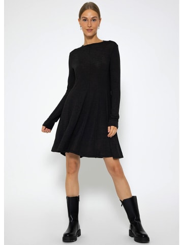 SASSYCLASSY Jerseykleid in Schwarz