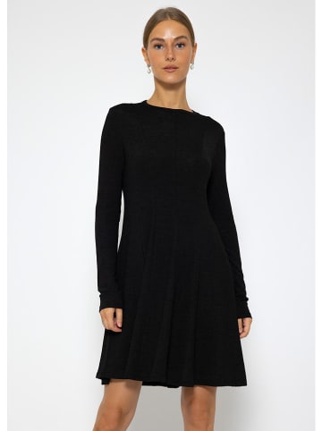 SASSYCLASSY Jerseykleid in Schwarz