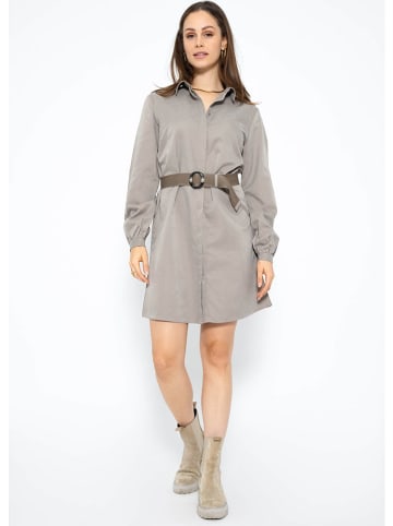 SASSYCLASSY Kleid in Braun