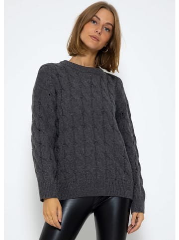 SASSYCLASSY Pullover in Grau