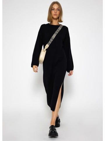 SASSYCLASSY Strickkleid in Schwarz