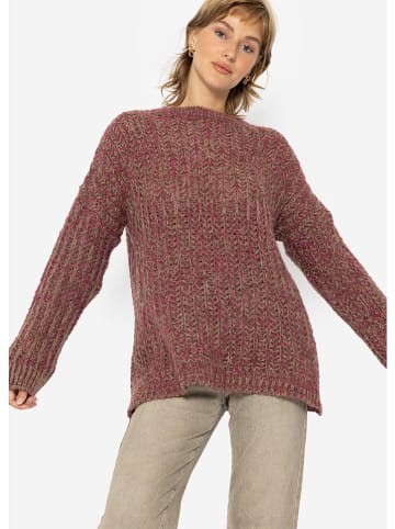 SASSYCLASSY Pullover in Dunkelbraun