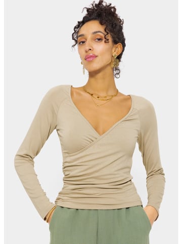 SASSYCLASSY Longsleeve in Beige
