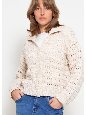 SASSYCLASSY Cardigan in Beige