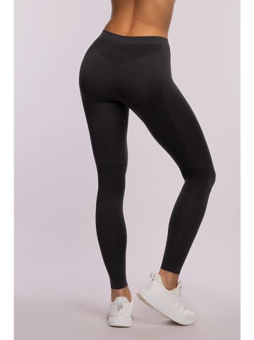 Spaio Legginsy termiczne "Play" w kolorze czarnym