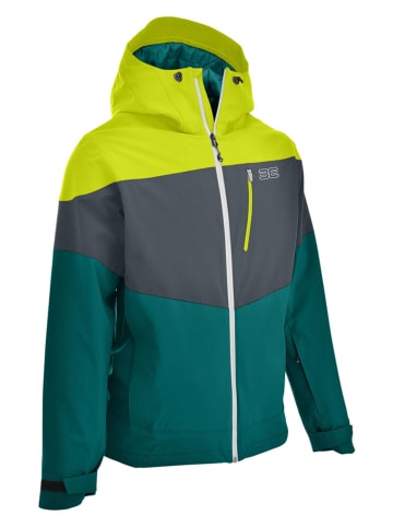 Maul Sport Ski-/ Snowboardjacke "Hochkönig MTX" in Grün/ Grau