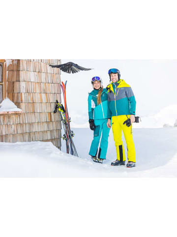 Maul Sport Ski-/ Snowboardhose "Schneeflocke" in Türkis