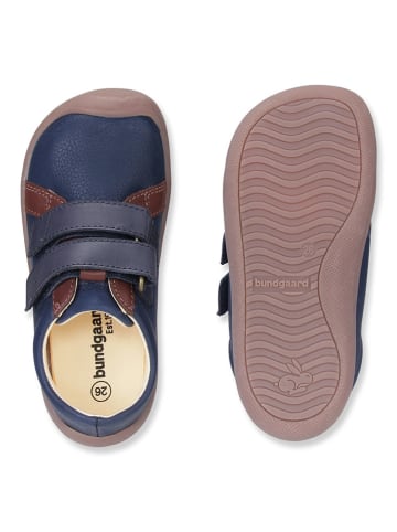 Bundgaard Leren sneakers "The Walker Strap" donkerblauw