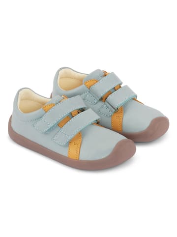 Bundgaard Leder-Sneakers "The Walker Strap" in Hellblau