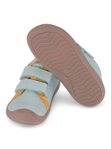 Bundgaard Leren sneakers "The Walker Strap" lichtblauw