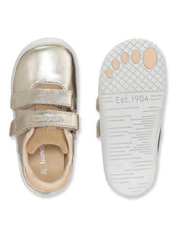 Bundgaard Leren sneakers "Benjamin Strap" goudkleurig