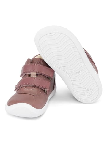 Bundgaard Skórzane sneakersy "The Walk Strap Sporty" w kolorze ciemnoróżowym