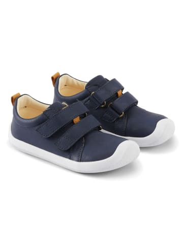 Bundgaard Leder-Sneakers "The Walker Strap" in Dunkelblau