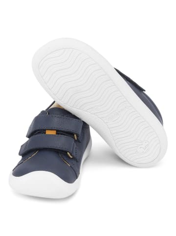 Bundgaard Leder-Sneakers "The Walker Strap" in Dunkelblau