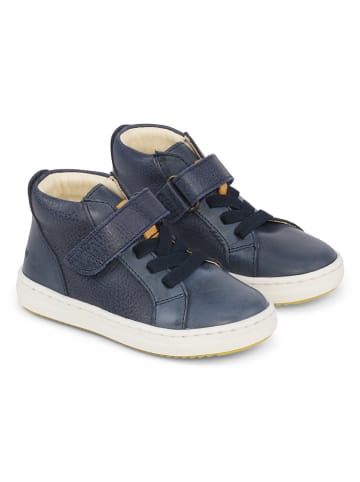 Bundgaard Leder-Sneakers "Samuel Lace" in Dunkelblau