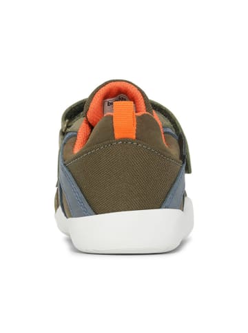 Bundgaard Leren sneakers "Bennie Strap" kaki