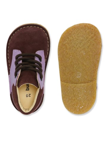 Bundgaard Skórzane sneakersy "Erik" w kolorze fioletowym
