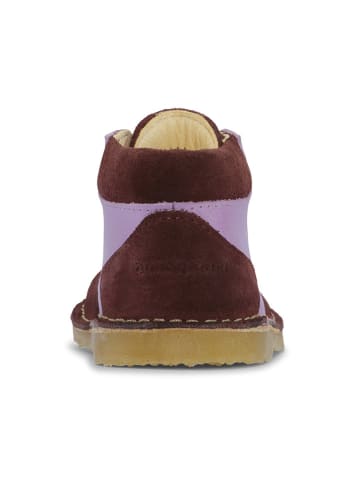 Bundgaard Leder-Sneakers "Erik" in Lila
