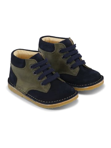 Bundgaard Leder-Sneakers "Erik" in Khaki