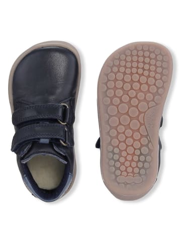 Bundgaard Leder-Sneakers "Blake Strap II" in Dunkelblau