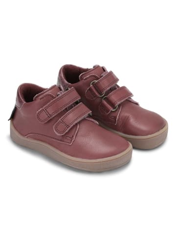 Bundgaard Leren sneakers "Blake Strap II" donkerroze