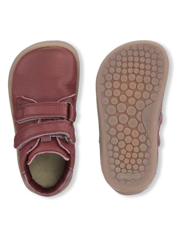 Bundgaard Leder-Sneakers "Blake Strap II" in Dunkelrosa