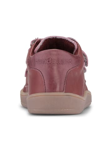 Bundgaard Leder-Sneakers "Blake Strap II" in Dunkelrosa