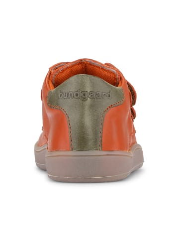Bundgaard Leder-Sneakers "Blake Strap II" in Orange
