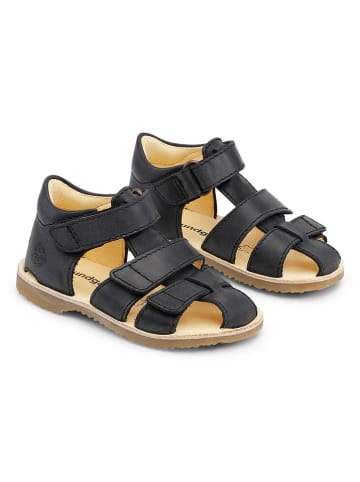 Bundgaard Leder-Halbsandalen "Shea" in Schwarz