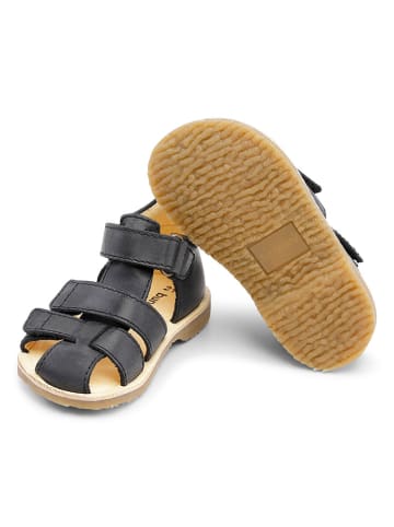 Bundgaard Leder-Halbsandalen "Shea" in Schwarz
