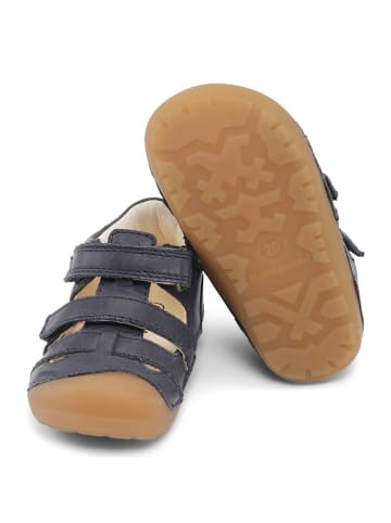 Bundgaard Leder-Halbsandalen "Petit" in Dunkelblau