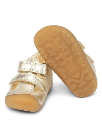 Bundgaard Leder-Halbsandalen "Petit Summer" in Gold