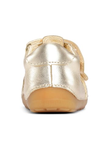 Bundgaard Leren enkelsandalen "Petit Summer" goudkleurig