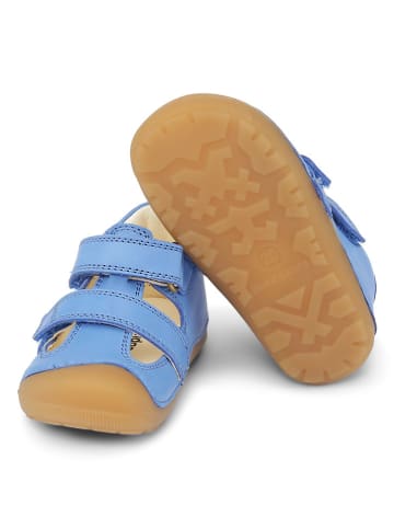 Bundgaard Leder-Halbsandalen "Petit Summer" in Hellblau