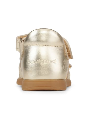 Bundgaard Leder-Halbsandalen "Bai II" in Gold