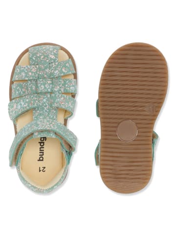 Bundgaard Leder-Halbsandalen "Bai II" in Türkis