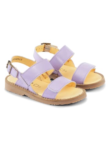 Bundgaard Leder-Sandalen "Amalie" in Lila