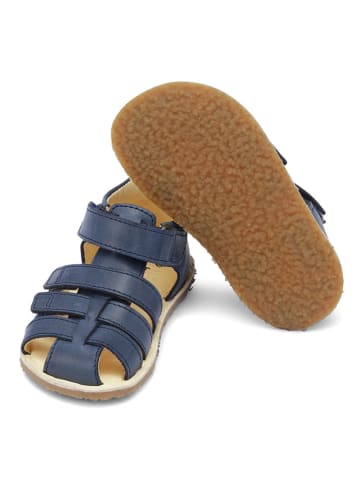 Bundgaard Leder-Halbsandalen "Sebastian II" in Dunkelblau
