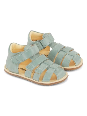 Bundgaard Leren enkelsandalen "Sebastian II" turquoise