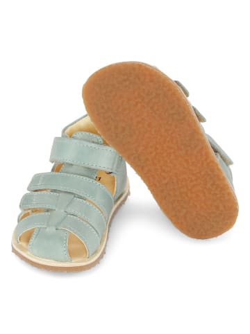 Bundgaard Leren enkelsandalen "Sebastian II" turquoise