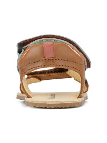 Bundgaard Leder-Sandalen "Skye II" in Hellbraun