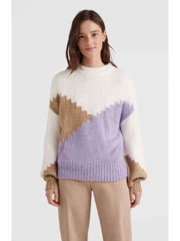 O'Neill Trui "Colourblock" paars/beige/wit
