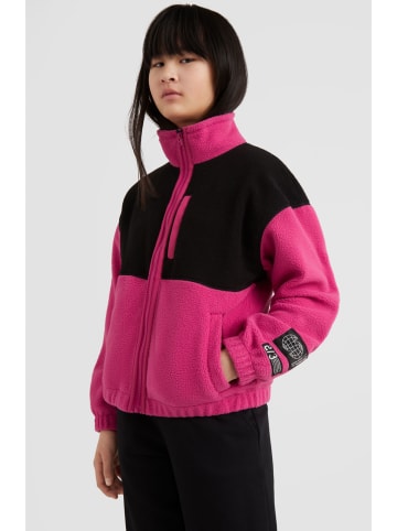 O'Neill Fleece vest "Progressive" roze/zwart