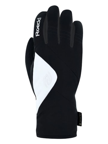 Roeckl SPORTS Ski-/ Snowboardfingerhandschuhe "Straja GTX" in Schwarz/ Weiß