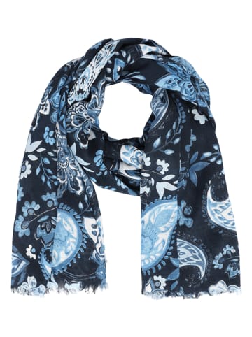 TATUUM Szal w kolorze granatowym - 180 x 86 cm