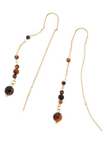 TATUUM Vergold. Ohrhänger mit Edelsteinen